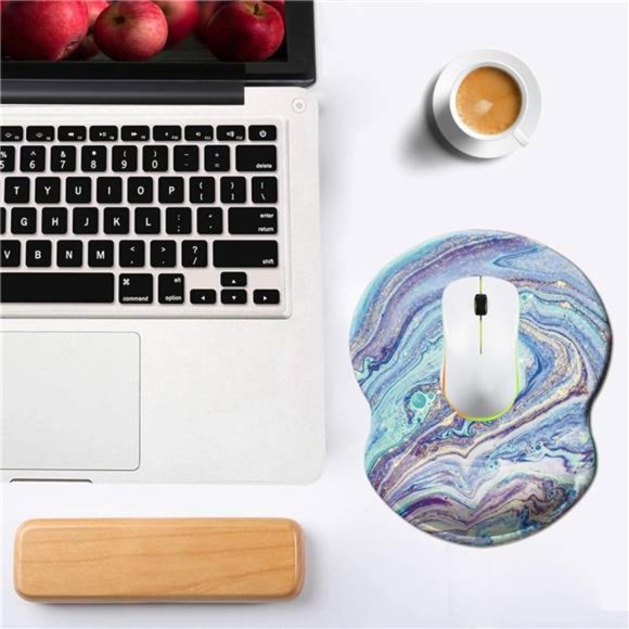 NEW With Tags - Mouse Pad with Wrist Support & Non Slip Mousepad Wrist Rest - Picture 6 of 6